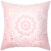 Pink Feather Pillowcase Gold Decorative Sofa Cushion Case Bed Pillow Cover Home Decor Car Cushion Cover Cute Pillow Case 45*45cm