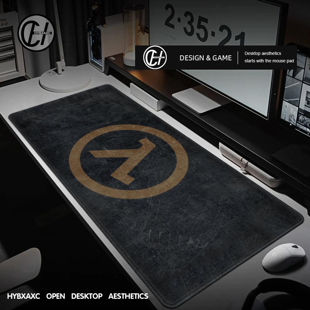 Alfombrilla de Ratón Half Life Gamer Mesa de Escritorio Juego de Mesa Oficina Trabajo Alfombrilla de Ratón XXL Antideslizante Portátil PC Accesorios de Escritorio Alfombra Gamer Esterilla de Mesa