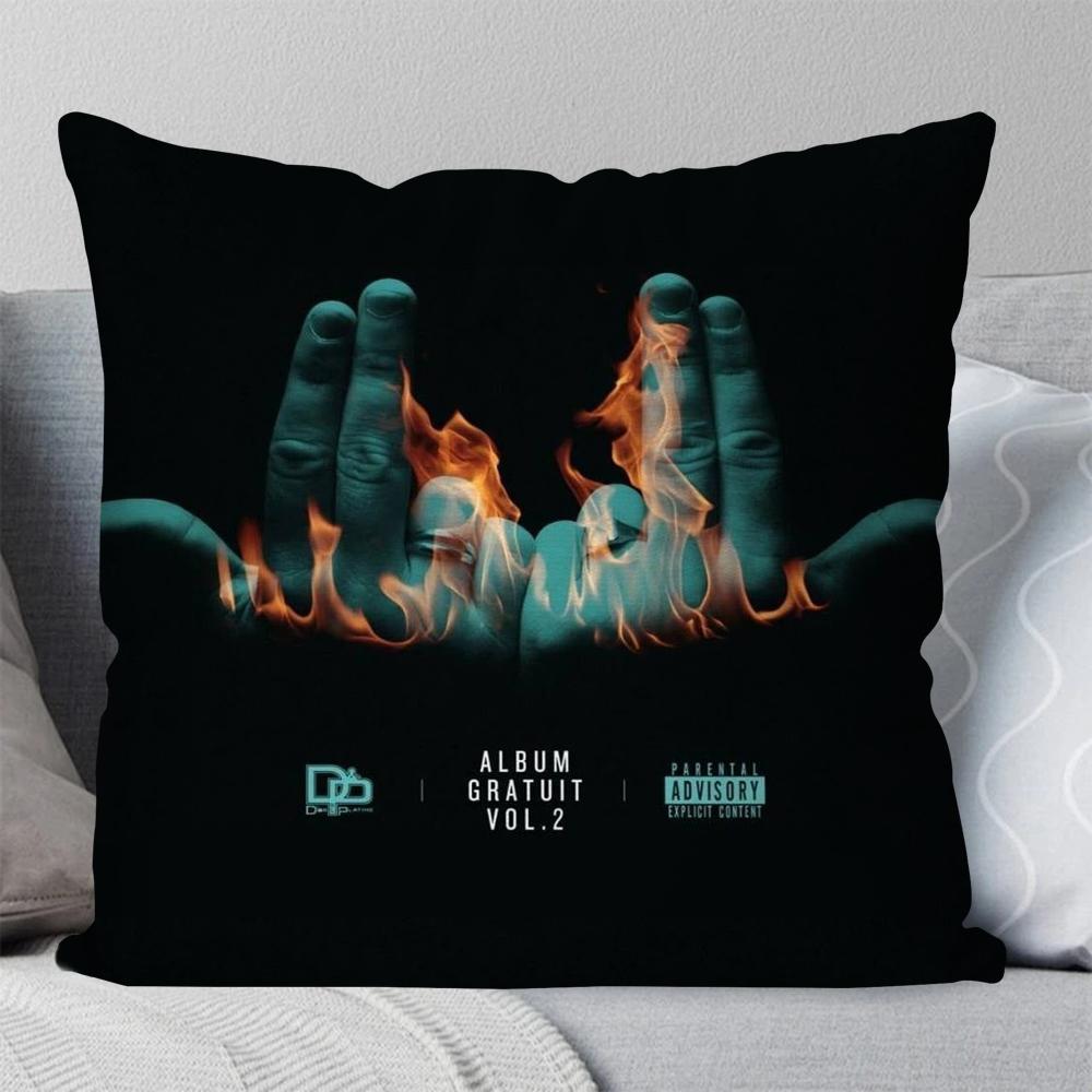 Hot Rapper Jul Mise A Jour Pillow Case Square Pillow Bedroom Sofa Leisure Comfort Cushion Car Living Room Home Decoration 40X40