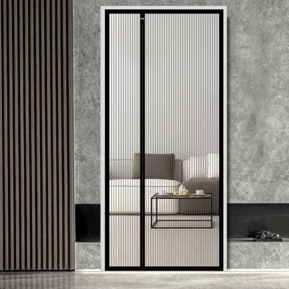 Insect-proof Side Open Magnetic Door Screen Magnetic Automatic Closing Window Screen  Summer