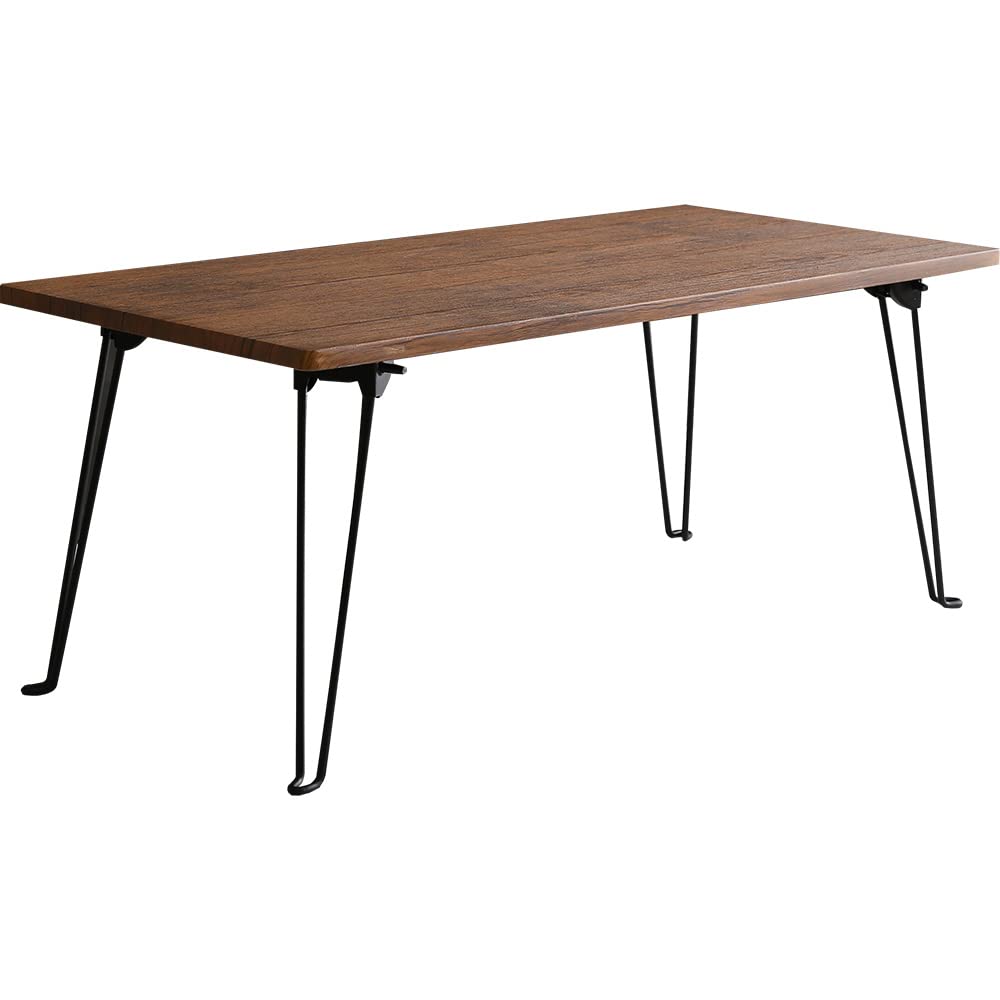 Grand Taste Folding Coffee 60cm Fully Table, Wide, Assembled, Walnut, KCT-60-WAL