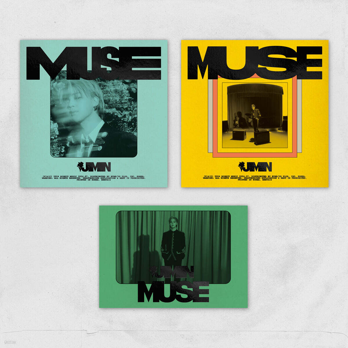 

Jimin - MUSE [Photobook 2 types + Weverse Albums ver. SET]