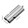 Titanium Survival Whistles Ultras Louds Outdoor Emergency Whistles Double Tube Whistles Outdoor Tool for Women Men