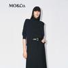 MO&Co. High Collar Wool Cashmere Sweater