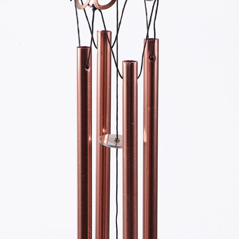 Vintage Wind Chime Metal Painted Hanging Decoration 3D Butterfly Pendant  Landscape