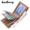 Wallet Men's Short Style European American Retro Multi Slot 30% Off Business Ticket Holder