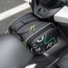 Sturdy Construction Motorcycle Storage Bag with 12L Capacity Double Closure Opening Accommodating Helmets and Ergonomic Design for Unobstructed Leg