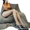 Sexy Sexy Stockings Prismatic Stripes Skinny Stockings Spice Girls Versatile Thin Pantyhose Temptation Hollow Fishnet Socks