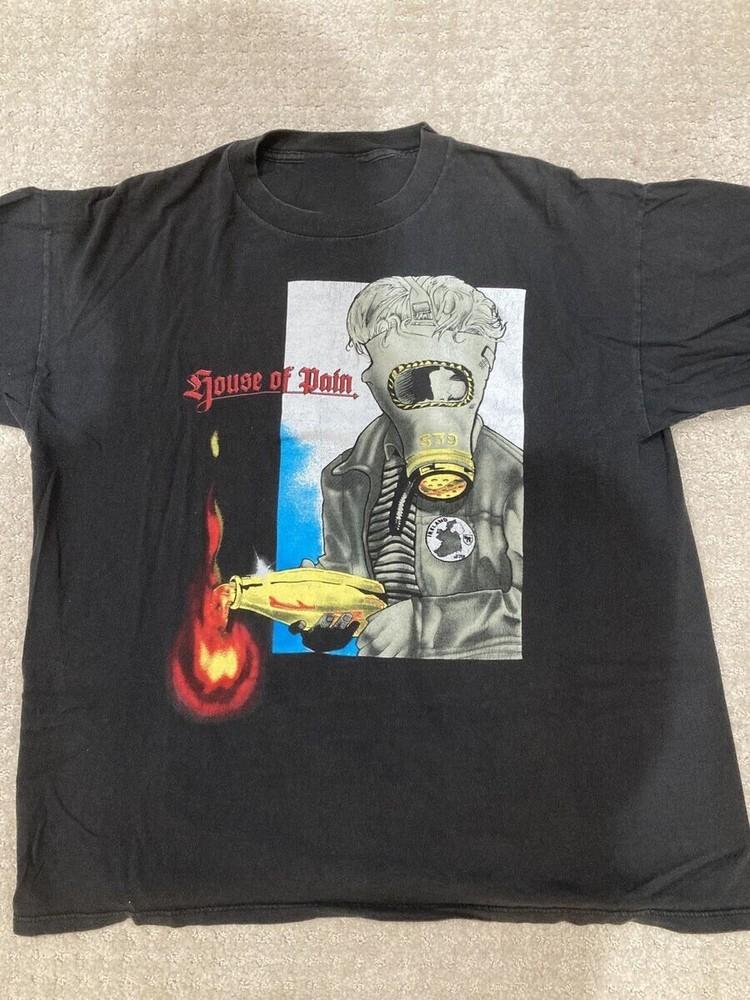 Trend House Of Pain Band T Shirt Black Color 100% cotton Unisex T-Shirt XXL