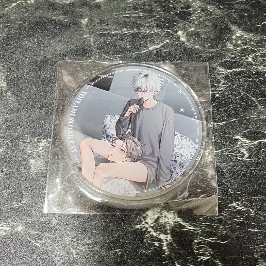 

[USED] Yoiyami Sugar Cat Yaezaki Rai Gratte Bonus Acrylic Coaster