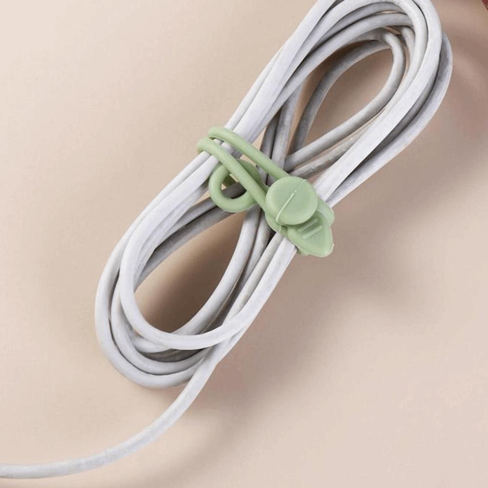 Phone Cable Wire Bundling Organizer Cable Fixing Straps Reusable Cable Ties Cord Organizer Straps
