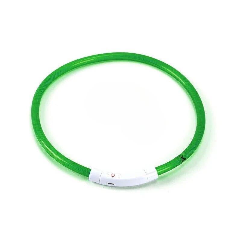 LED-Hundehalsband, leuchtendes USB-Hundehalsband für Katzen, 3 Modi, LED-Licht, leuchtendes Verlustpräventions-LED-Halsband für Hunde, Haustier-Hundezubehör
