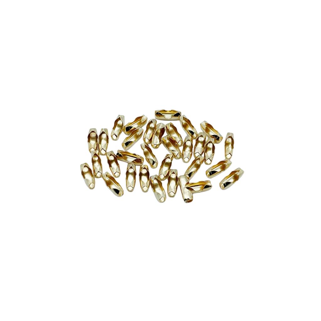 Konektor kuličkového řetízku Stříbrný Kuličkový řetízek Vhodný pro 1,5/2,0/2,4/3/4mm Kuličkový řetízek na výrobu šperků Klipy pro DIY řemesla