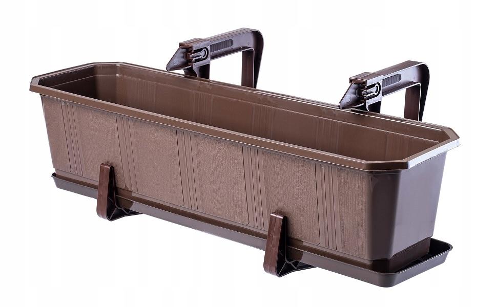 KADAX Holder Hanger for Flower Pot Balcony Box 2pcs