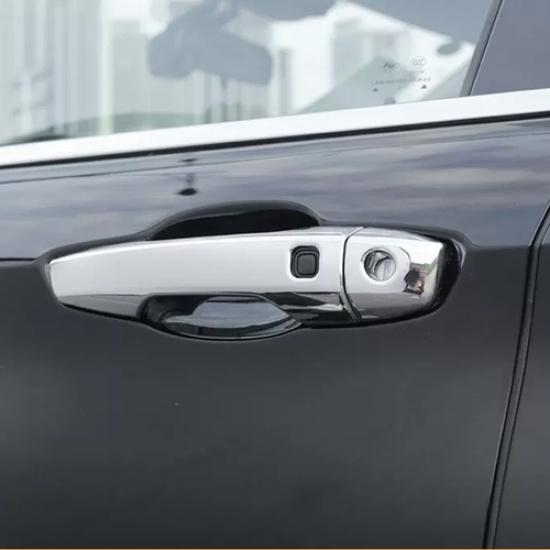 For Mitsubishi Outlander 2022 2023 Chrome 8PCS Exterior Door Handle Cover Trim
