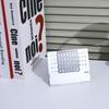 Zinc Zinc Alloy Home Room Decoration Schedule Planner Yearly Calendar Perpetual Calendar Desktop Calendar