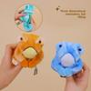 Plush Animal Keychain With Magnetic Color Changing Chameleon For Cute Gift And Decoration