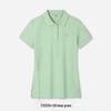 Women's Custom Logo Embroidered Cotton Short Sleeve Polo Shirt