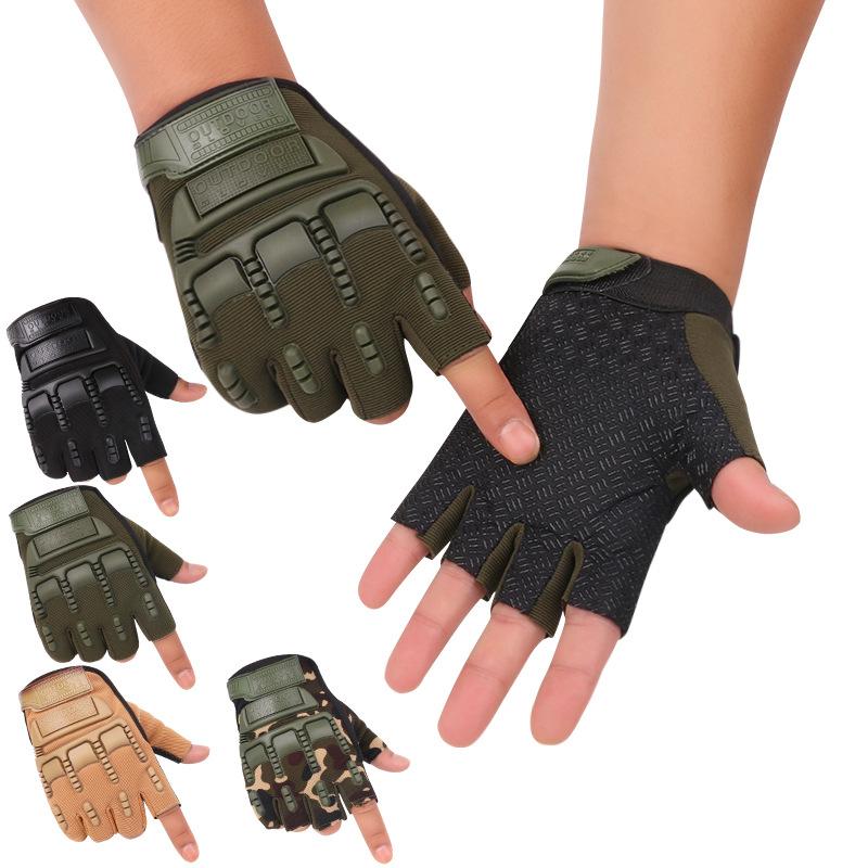 Taktische Outdoor-Halbfingerhandschuhe Neuer Stil Sommer Herren und Damen Kampf Training Rutschfest Abriebfest Feld Radhandschuhe