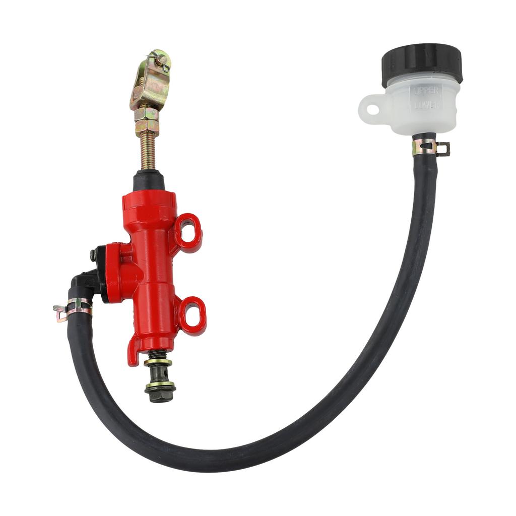Rear Brake Pump for CG150 Motorcycle Engine Replacement Master Cylinder Pump Made with Aluminum Alloy for Long Term Use