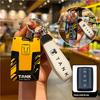 Fob Smart Key Protective Accessories Car ABS & Silicone Key Case Cover Buckle Chain For Great Wall GWM WEY TANK 300 500 Tank300