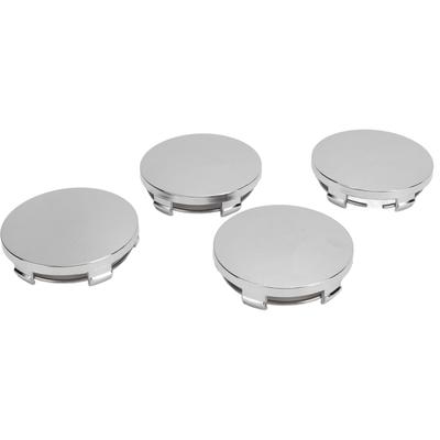 4PCS 60mm Car Wheel Center Hub Cap with Iron Ring Stylish Wheel Tyre Center Rim Hub Cover Universal for Vehicle Electroplated Colors