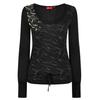 Womens/Ladies Graphic Print Long-Sleeved T-Shirt