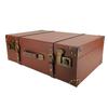 Retro Suitcase Large Capacity Mini Delicate Vintage Storage Box for Home Travel Go Out