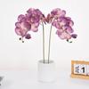Sztuczne kwiaty storczyka motylkowego do dekoracji domu, pokoju, ogrodu, DIY, bukiet ślubny, dotyk jak żywy, jedwabny Phalaenopsis, sztuczna roślina