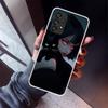 Anime Girls Cute Black Cat Phone Case For Samsung Galaxy A17 A57 A37 A16 A26 A36 A56 A15 A25 A35 A55 A14 A13 A54 A53 A34 A24 A33