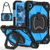 Shockproof Full Cover Case With Kickstand T-Mobile REVVL Tab 2 10.1 Inch Tablet - PC Material Multi-Angle Stand Anti-Bending