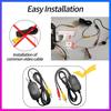 12V 24V Reverse Parking Backup CAM Car Rear View Camera Wireless Wiring Kit 2.4GHz Vehicle Cameras Wireless Transmitter/Receiver