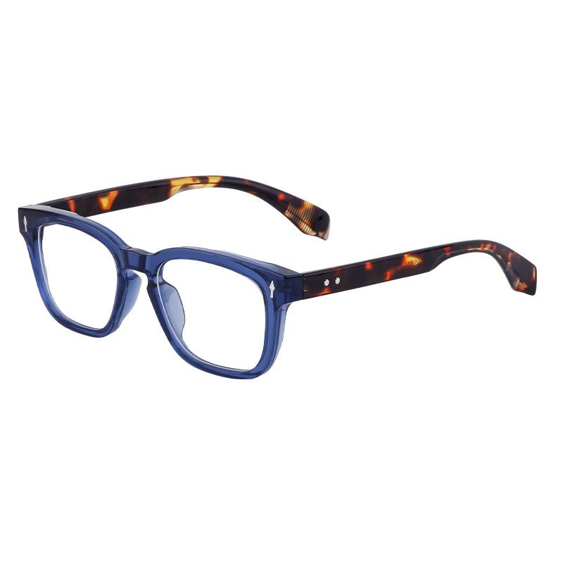 Square Blue Light Blocking Computer Glasses Men Reading Prescription Transparent Glasses Male Far Sight Glasses Sunglasses