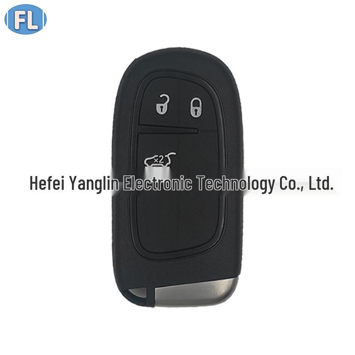 Smart 3-Button Key Card for Jeep Cherokee (4A Chip, 433MHz)