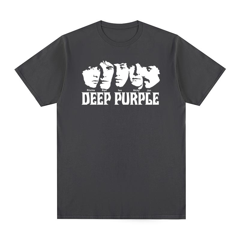 Deep Purple In Rock Vintage T-Shirt Band Punk Pop Alternative Boyfriend Gruppe Baumwolle Herren T-Shirt Neues TEE T-SHIRT Damen Oberteile