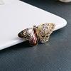 Vintage Butterfly Wings Brooch Elegant Animal Rhinestone Insect Pin Badge Wedding Party Jewelry