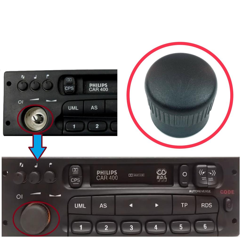 EDP611 Radio Cassette Player Knob Button for Vauxhall Opel Philips Car 400 Astra F G Corsa B Zafira A Vectra B Omega Frontera Tigra 09136106