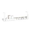Extendable Under Desk Cable Management Tray Sturdy Power Strip Cord Holder  for Home