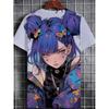 Men's anime-print T-shirts are perfect for casual walks at home or after dinner.