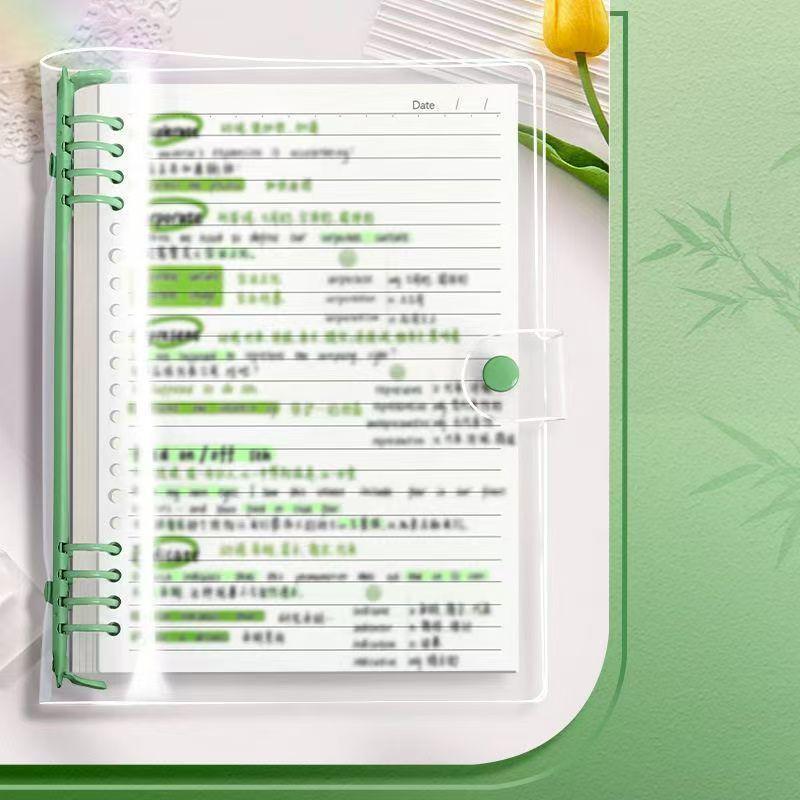 PVC Soft Cover B5 Notebook with Removable A5 Planner Diary