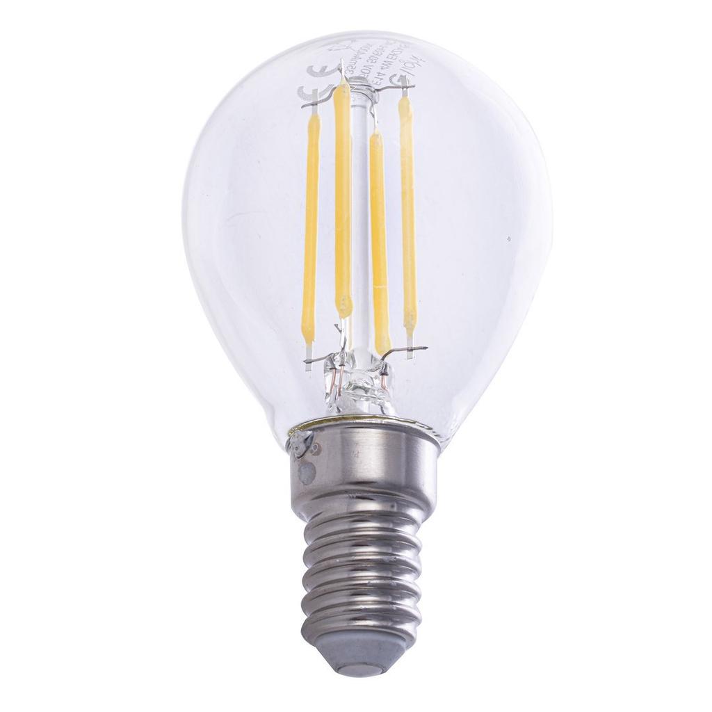 LED-GLÖDLAMPA E14 4W G45 NEUTRAL