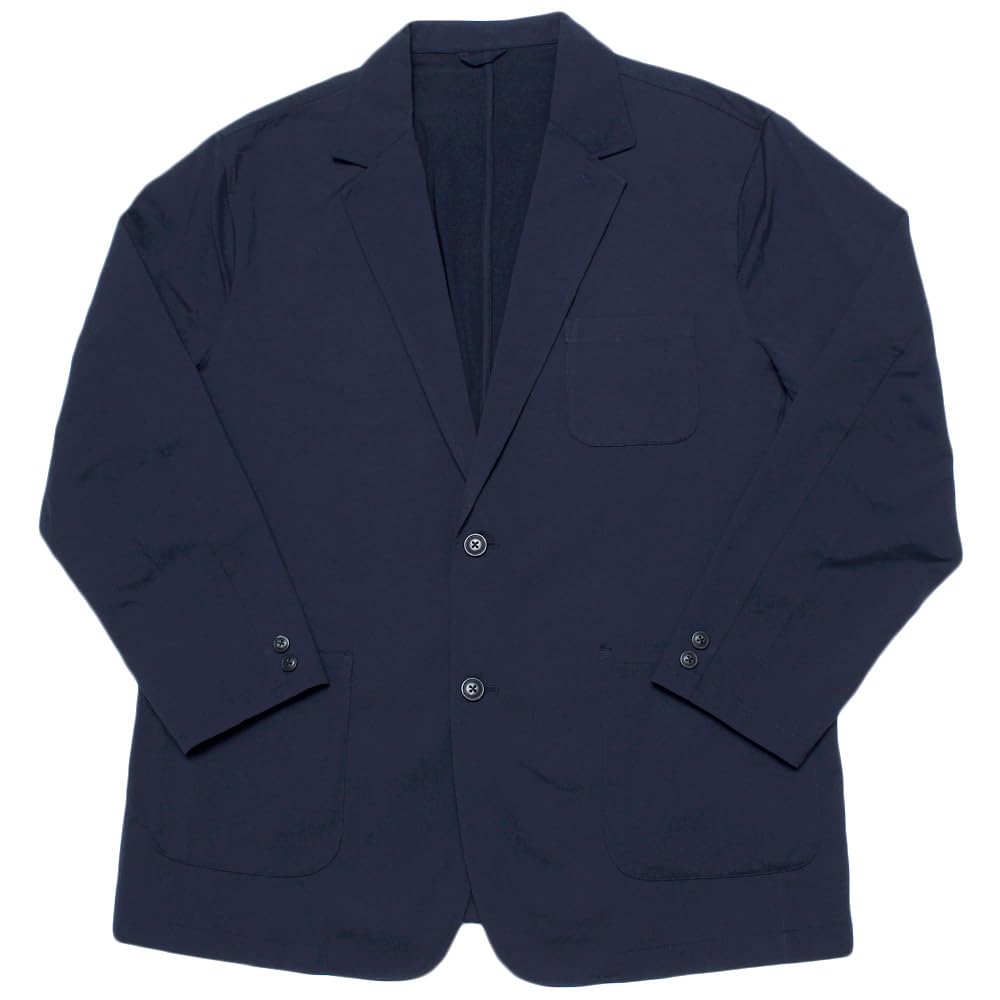 One Colors Men's Tailored Jacket, Plus Size, Dry Stretch, Lightweight, 2B Jacket, Size 5L, Navy (67)