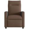 Massage Chair Brown Fabric