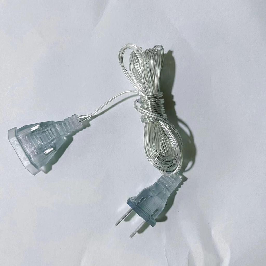 3m/5m LED Flashing Colored Curtain Lights with US/EU Plug & Switch