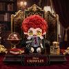 20cm Good Omens Stagione Crowley Figure Anime Peluche Cosplay Vestire Bambola di Cotone Giocattoli per Bambini Regalo di Compleanno Festival Mascotte