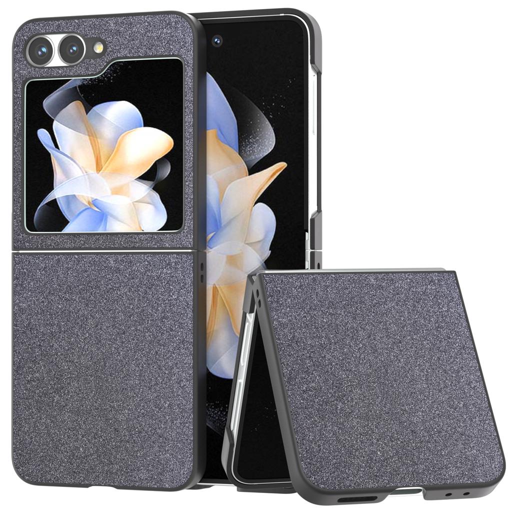 For Samsung Galaxy Z Flip7 FE 5G/Z Flip6 5G Case Glitter Leather+PC Phone Cover