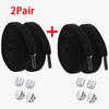1Pair/2Pair New No Tie Shoe Laces Kids Adults Quick-release Shoelace Flat Elastic Shoelaces Sneakers Shoe Accessories
