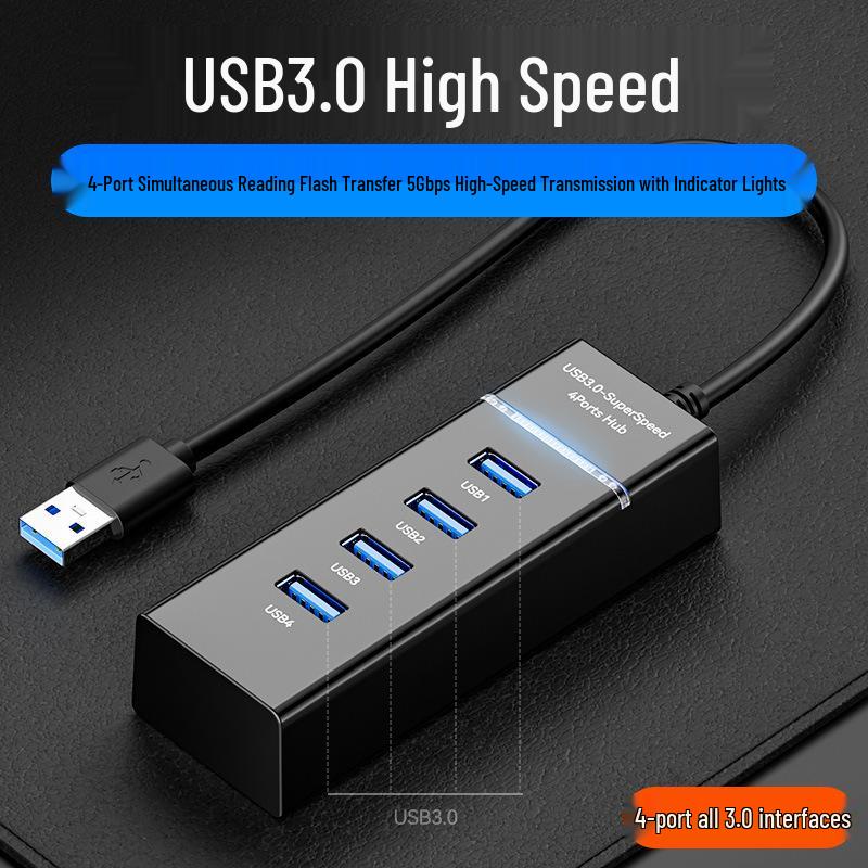 USB 3.0 Multi-Port Docking Station for Laptop/Desktop Expansion