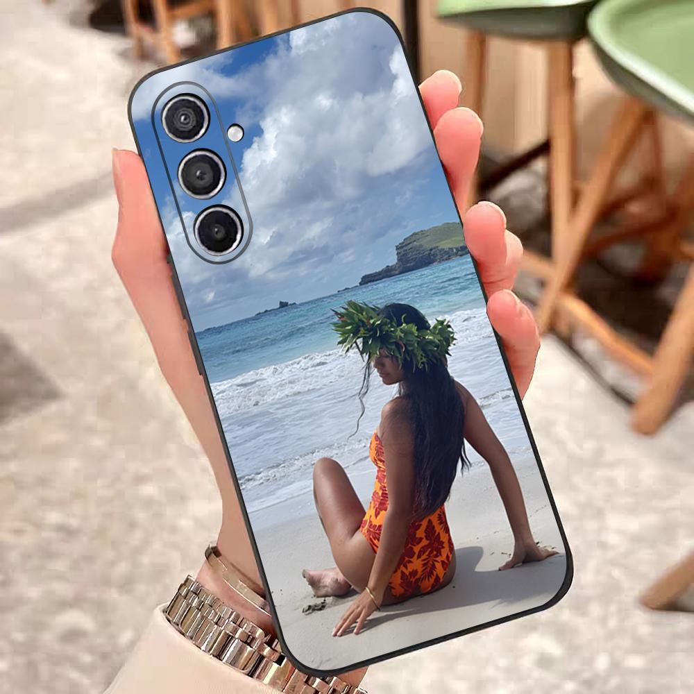 H-Hinano Tahiti Girl Beach Phone Case For Samsung S26 S25 Edge S24 S23 S22 S21 S20 Ultra Plus Fe Galaxy Silicon Cover