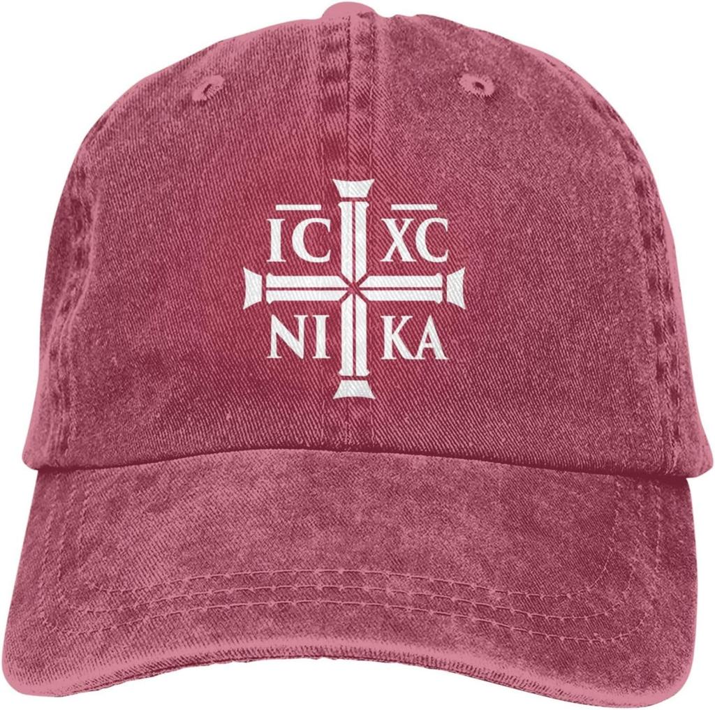 IC XC NIKA Eastern Orthodox Cross Christian Baseball Cap Adjustable Cotton Dad Hat Casual